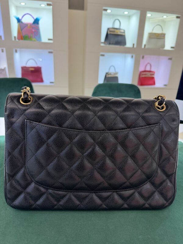 WhatsApp Image 2026-01-08 at 18.24.37 (4) Chanel Classic flap (11:12) Chanel classica grande jumbo caviar doppia patta pelle vitello martellato & effetto dorato nero interno bordeaux