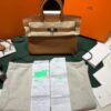 Herm&egrave;s Birkin 25 retourne veau togo colore GOLD ( il pi&ugrave; richiesto ) marrone stampa K NUOVA 2025 hardware palladio full set con scontrino ufficiale Herm&egrave;s pellicole stickers ovunque .
