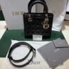 Lady Dior Medium 24 nappa nera lucida full set
