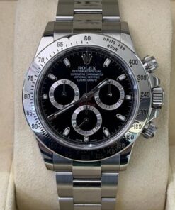 Rolex Daytona CHROMALIGHT Cosmograph black nero del 2016 Italia full set top condition