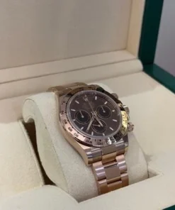 Alternative view of Rolex Daytona Chocolate oro rosa NUOVO del 2025 full set con documenti e scatola Rolex