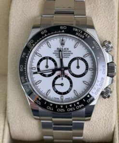 Rolex Daytona Panda ceramica Mai indossato 2024 Dicembre Italia full set parziali pellicole