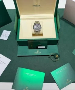 Alternative view of Rolex Datejust 36 Wimbledon NUOVO 2026 Oyster full set con documenti e scatola Rolex