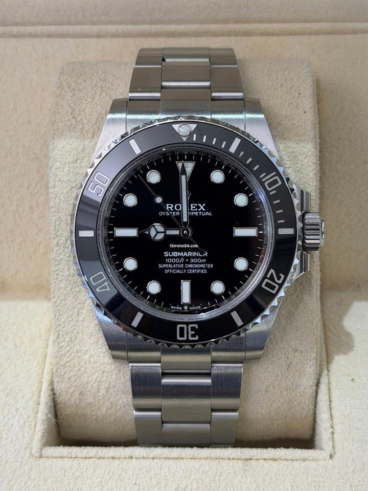 Rolex Submariner No - date del 2022 Italia full set top condition con documenti e scatola Rolex