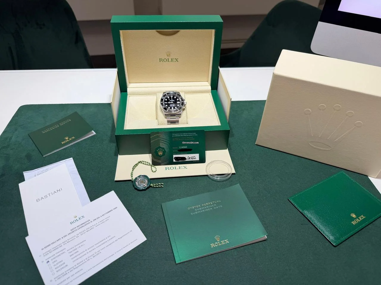 Rolex Submariner No - date del 2022 Italia full set top condition con documenti e scatola Rolex - Image 2