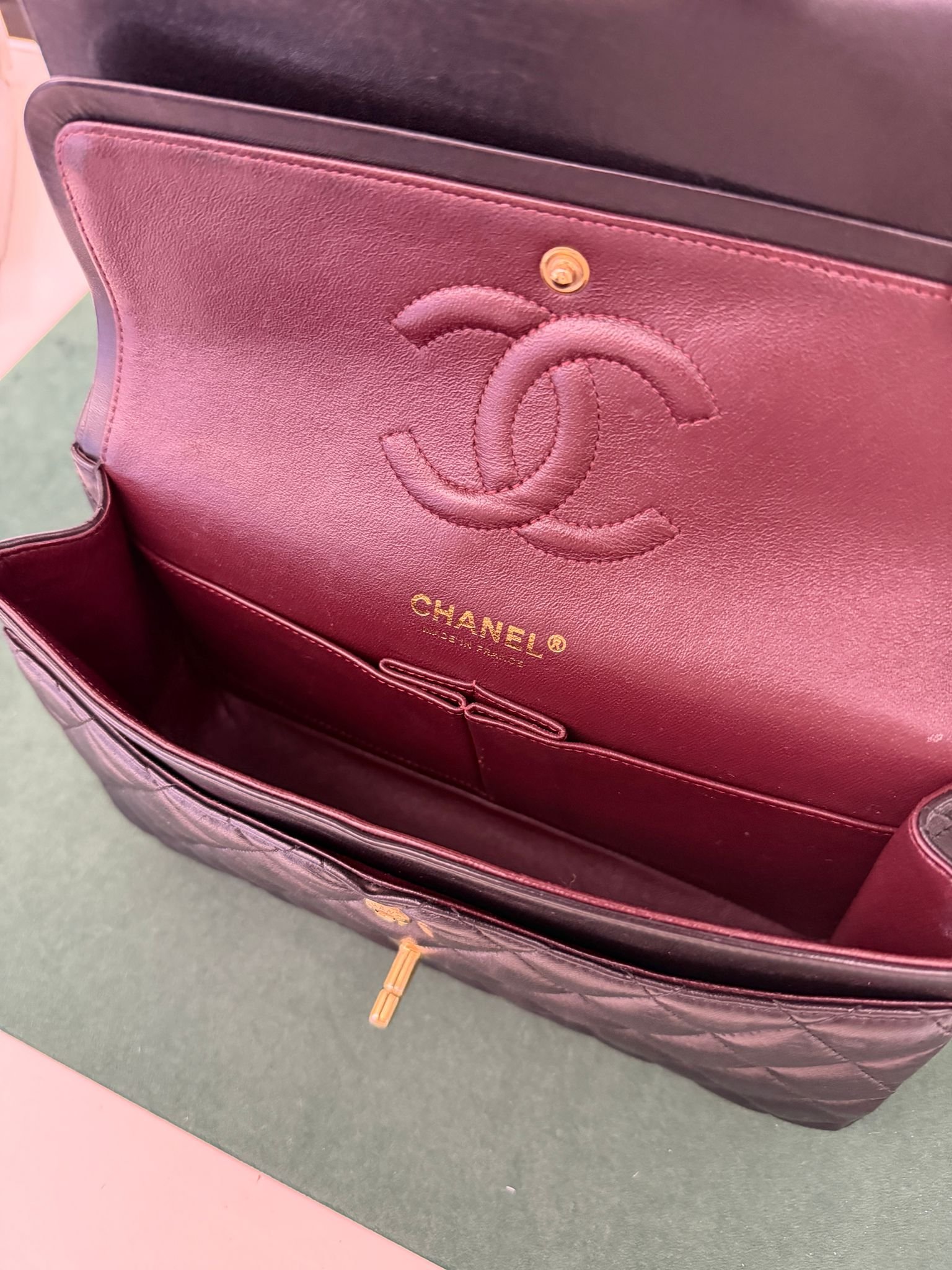 Chanel Classic Double Flap Bag - Image 11