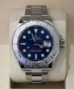 Rolex Yacht-Master 40 Blu NUOVO 2026 platino full set con documenti e scatola Rolex