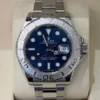 Rolex Yacht-Master 40 Blu NUOVO 2026 platino full set con documenti e scatola Rolex