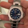 Rolex Yacht-Master 40 Blu NUOVO 2026 platino full set con documenti e scatola Rolex