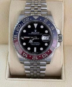 Rolex GMT-Master II Pepsi Jubilee del 2019 full set top condition con documenti e scatola Rolex