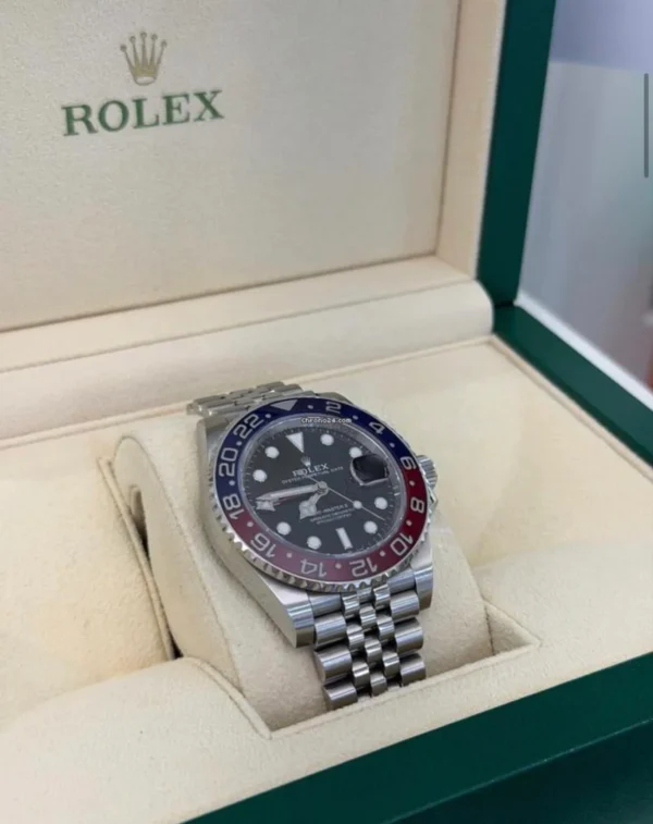 Rolex GMT-Master II Pepsi Jubilee del 2019 full set top condition con documenti e scatola Rolex