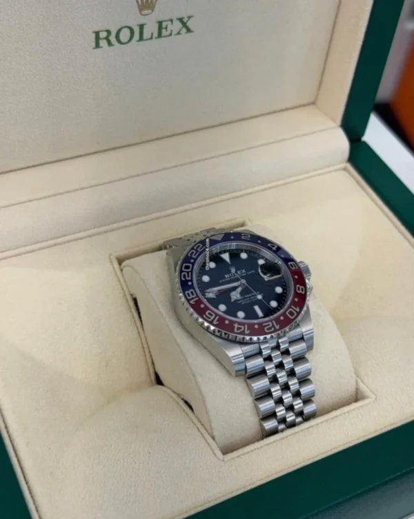 Rolex GMT-Master II Pepsi Jubilee del 2019 full set top condition con documenti e scatola Rolex