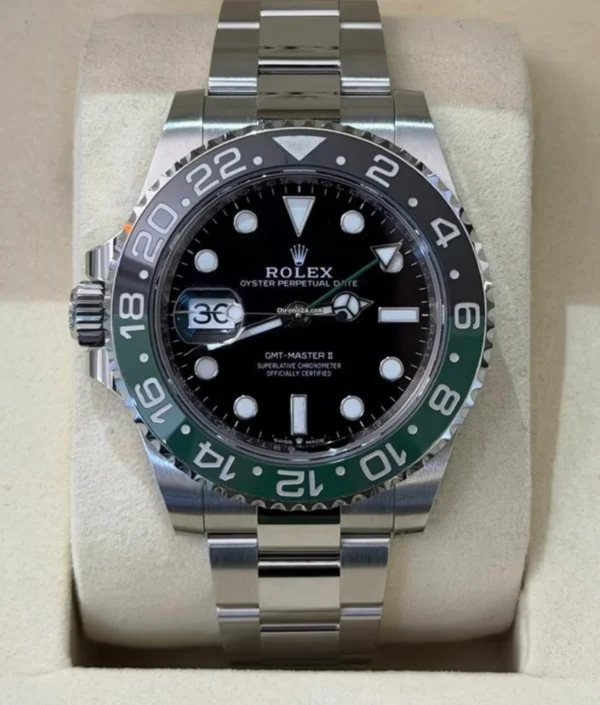 Rolex GMT-Master II Sprite NUOVO 2026 Oyster Mancino full set con documenti e scatola Rolex