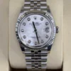 Rolex Datejust 36 NUOVO 2026 quadrante madreperla in diamanti MOP full set con documenti