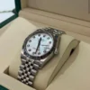 Rolex Datejust 36 NUOVO 2026 quadrante madreperla in diamanti MOP full set con documenti