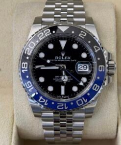 Rolex GMT-Master II Batman NUOVO Jubilee full set del 2022 Italia full set con documenti scatola