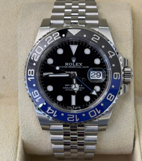 Rolex GMT-Master II Batman NUOVO Jubilee full set del 2022 Italia full set con documenti scatola