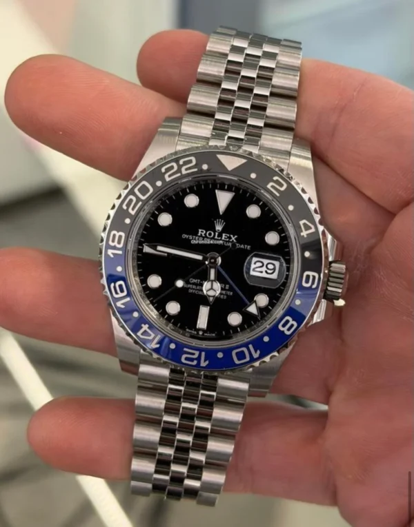 Rolex GMT-Master II Batman NUOVO Jubilee full set del 2022 Italia full set con documenti scatola