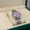 Rolex Oyster Perpetual 31 Pink rosa fucsia NUOVO 2026 full set con documenti e scatola