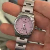 Rolex Oyster Perpetual 31 Pink rosa fucsia NUOVO 2026 full set con documenti e scatola