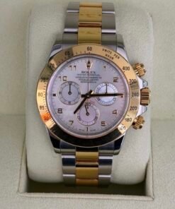 Rolex Daytona madreperla acciaio oro del 2005 Italia excellent condition full set con documenti