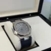 Patek Philippe Nautilus del 2018 Italia white gold full set excellent condition doppio cinturino