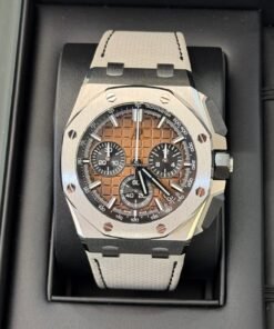 Audemars Piguet Royal Oak Offshore Chronograph brown dial del 2025 full set top condition con documenti