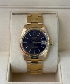 Rolex Datejust 31 yellow gold del 1976 top condition con scatola Rolex