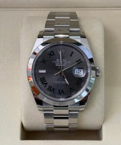 Rolex Datejust 41 NUOVO 2026 Wimbledon Italia full set con documenti e scatola