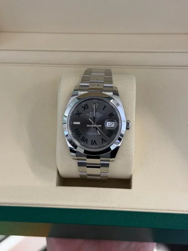 Rolex Datejust 41 NUOVO 2026 Wimbledon Italia full set con documenti e scatola