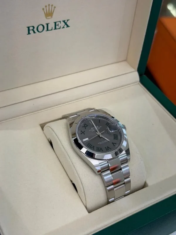 Rolex Datejust 41 NUOVO 2026 Wimbledon Italia full set con documenti e scatola