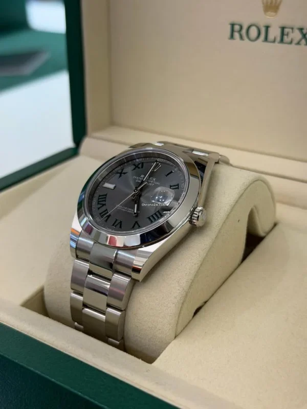 Rolex Datejust 41 NUOVO 2026 Wimbledon Italia full set con documenti e scatola