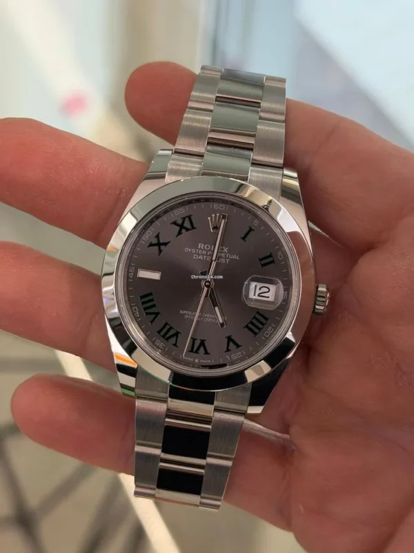 Rolex Datejust 41 NUOVO 2026 Wimbledon Italia full set con documenti e scatola