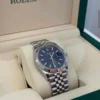 Rolex Datejust 36 mm Blu del 2024 full set top condition con documenti e scatola Rolex