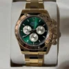 Rolex Daytona Cosmograph Daytona green verde NUOVO 2026 John mayer oro giallo full set con documenti