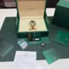 Rolex Daytona Cosmograph Daytona green verde NUOVO 2026 John mayer oro giallo full set con documenti