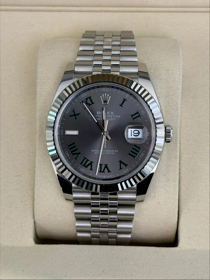 Rolex Datejust 41 Wimbledon NUOVO 2025