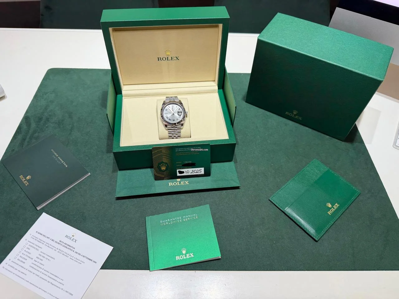 Rolex Datejust 41 Wimbledon NUOVO 2025 - Image 2
