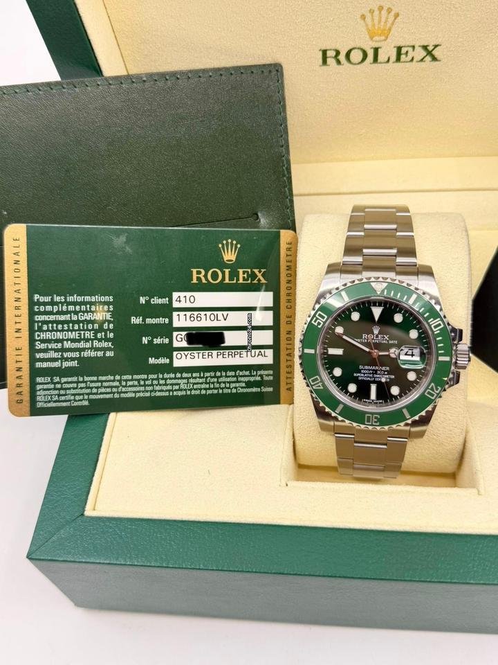 Rolex Submariner Date hulk del 2011 full set top condition con documenti e scatola - Image 2