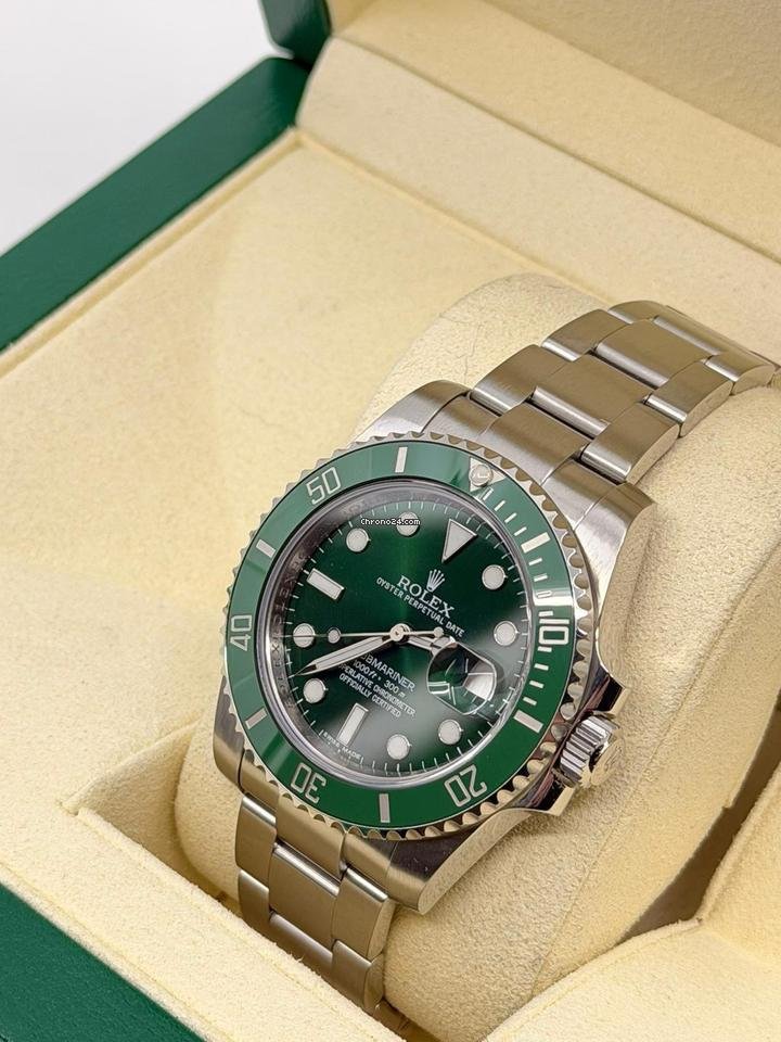 Rolex Submariner Date hulk del 2011 full set top condition con documenti e scatola - Image 6