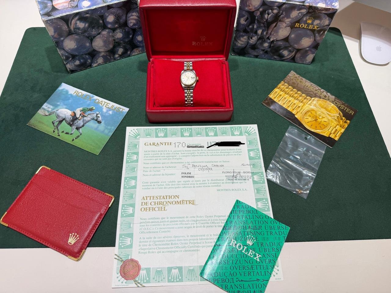 Rolex Lady-Datejust del 1999 acciaio oro jubilee full set excellent condition con documenti - Image 2