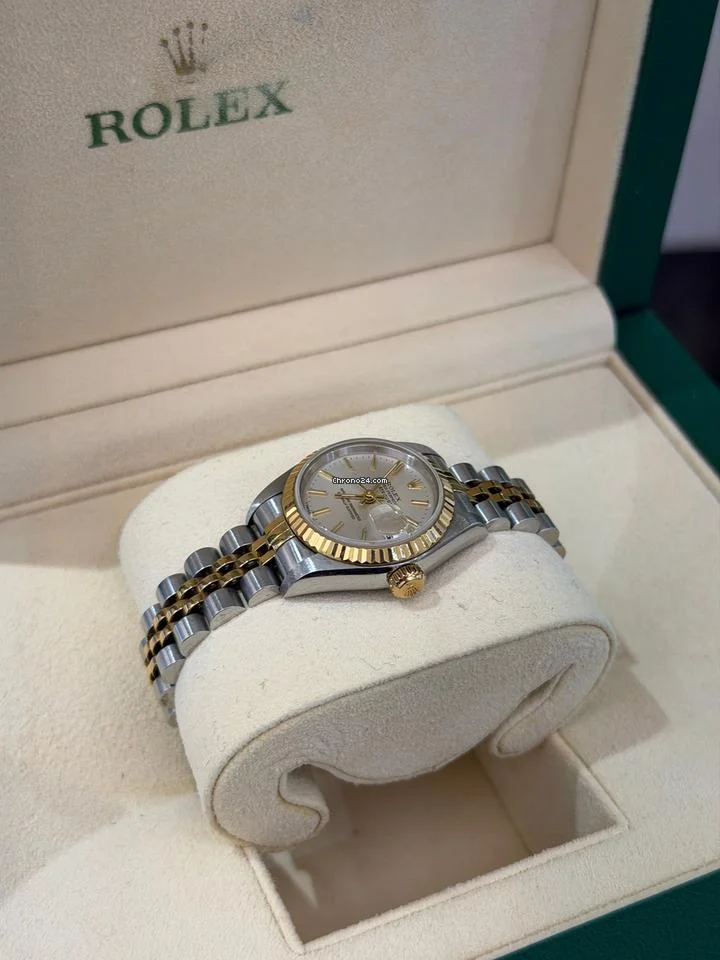 Rolex Lady-Datejust del 1999 acciaio oro jubilee full set excellent condition con documenti - Image 4
