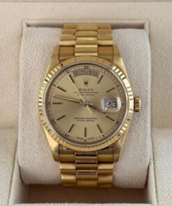 Rolex Day-Date 36 36mm del 1989 Italia yellow gold full set top condition con documenti e scatola