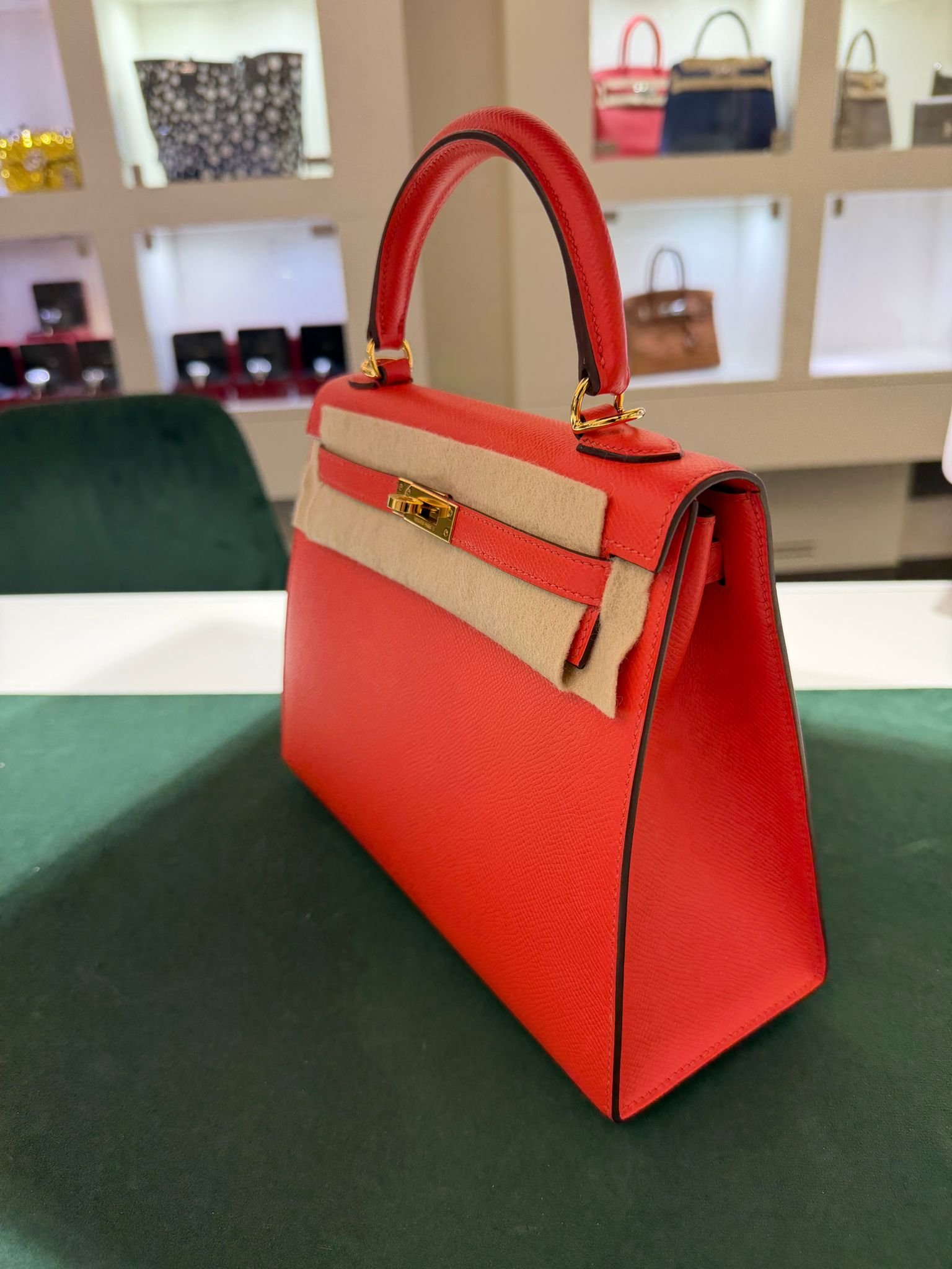 Hermès Kelly 25 sellier second hand 2016 in pelle epsom sellie - Image 2