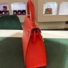 Hermès Kelly 25 sellier second hand 2016 in pelle epsom sellie