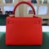 Hermès Kelly 25 sellier second hand 2016 in pelle epsom sellie