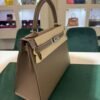 Hermès Kelly 28 Sellier NUOVA 2025 seriale W colore Etoupe
