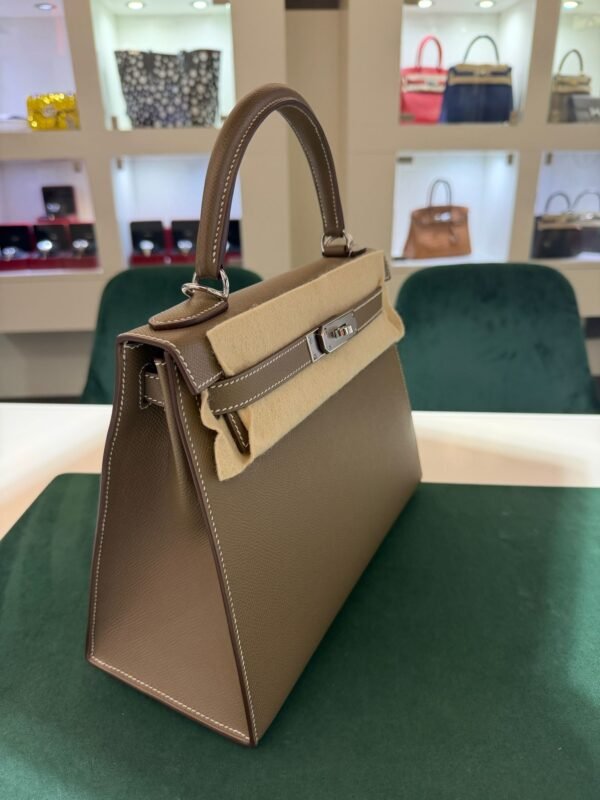 Hermès Kelly 28 Sellier NUOVA 2025 seriale W colore Etoupe