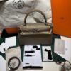 Hermès Kelly 28 Sellier NUOVA 2025 seriale W colore Etoupe