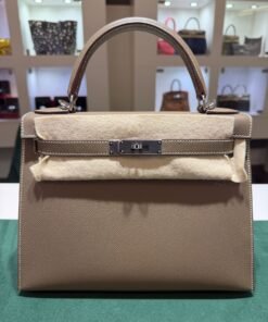Hermès Kelly 28 Sellier NUOVA 2025 seriale W colore Etoupe